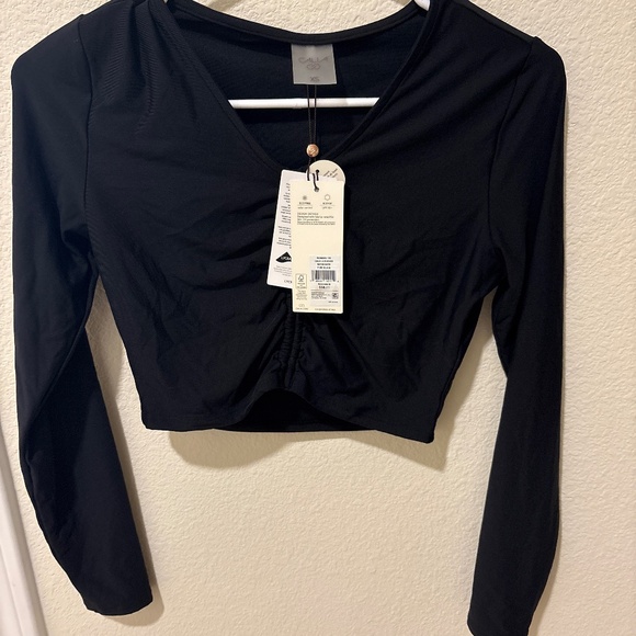 Calia Tops - NWT CALIA RUCHED SIZE XS